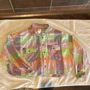 BDG Multicolor Plaid Shirt